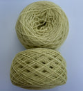 4ply Sock Weight British and Recycled Wool in Pale Yellow