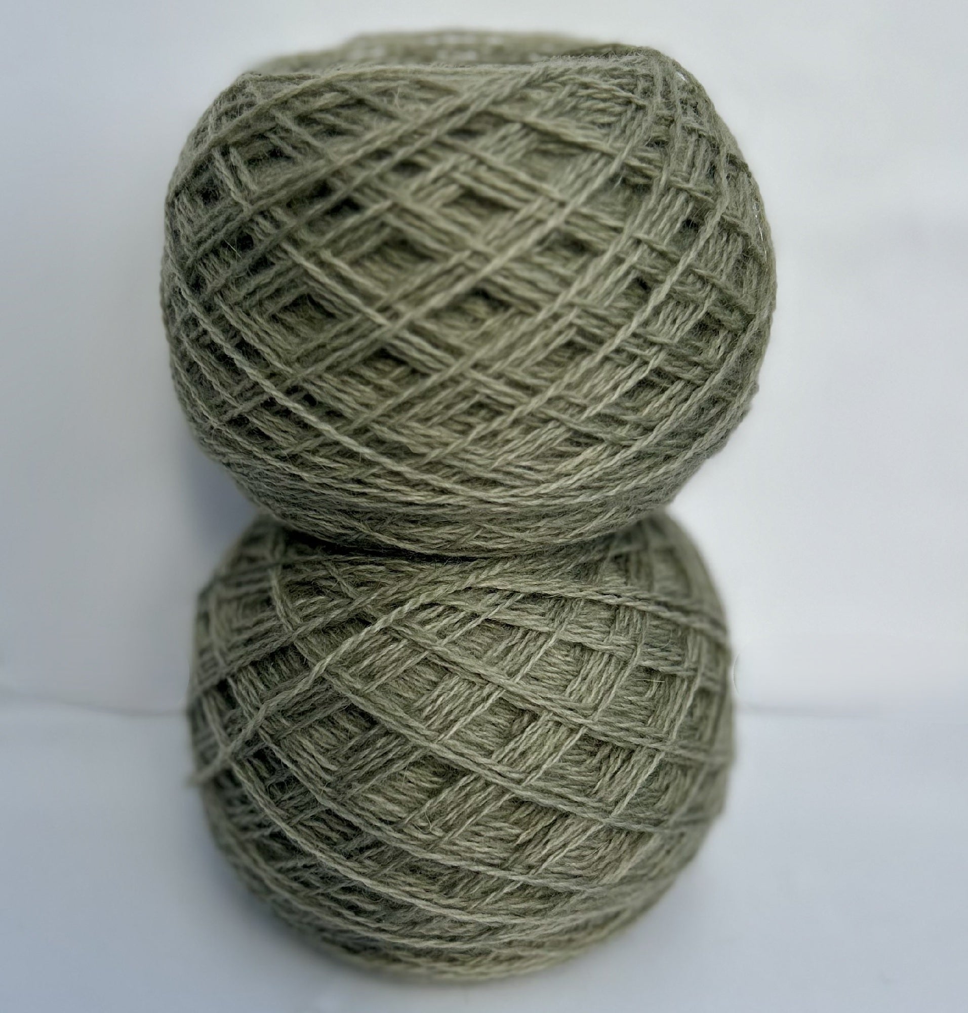 4ply Sock Weight British and Recycled Wool in Sage Green