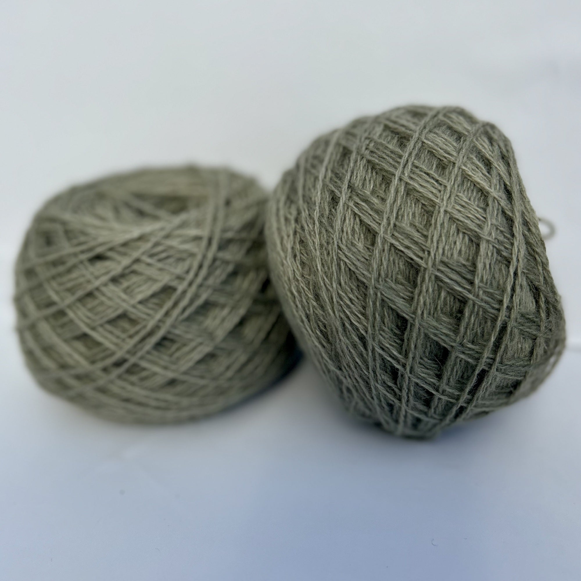 4ply Sock Weight British and Recycled Wool in Sage Green