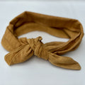 Cotton Head Scarf in Golden Yellow