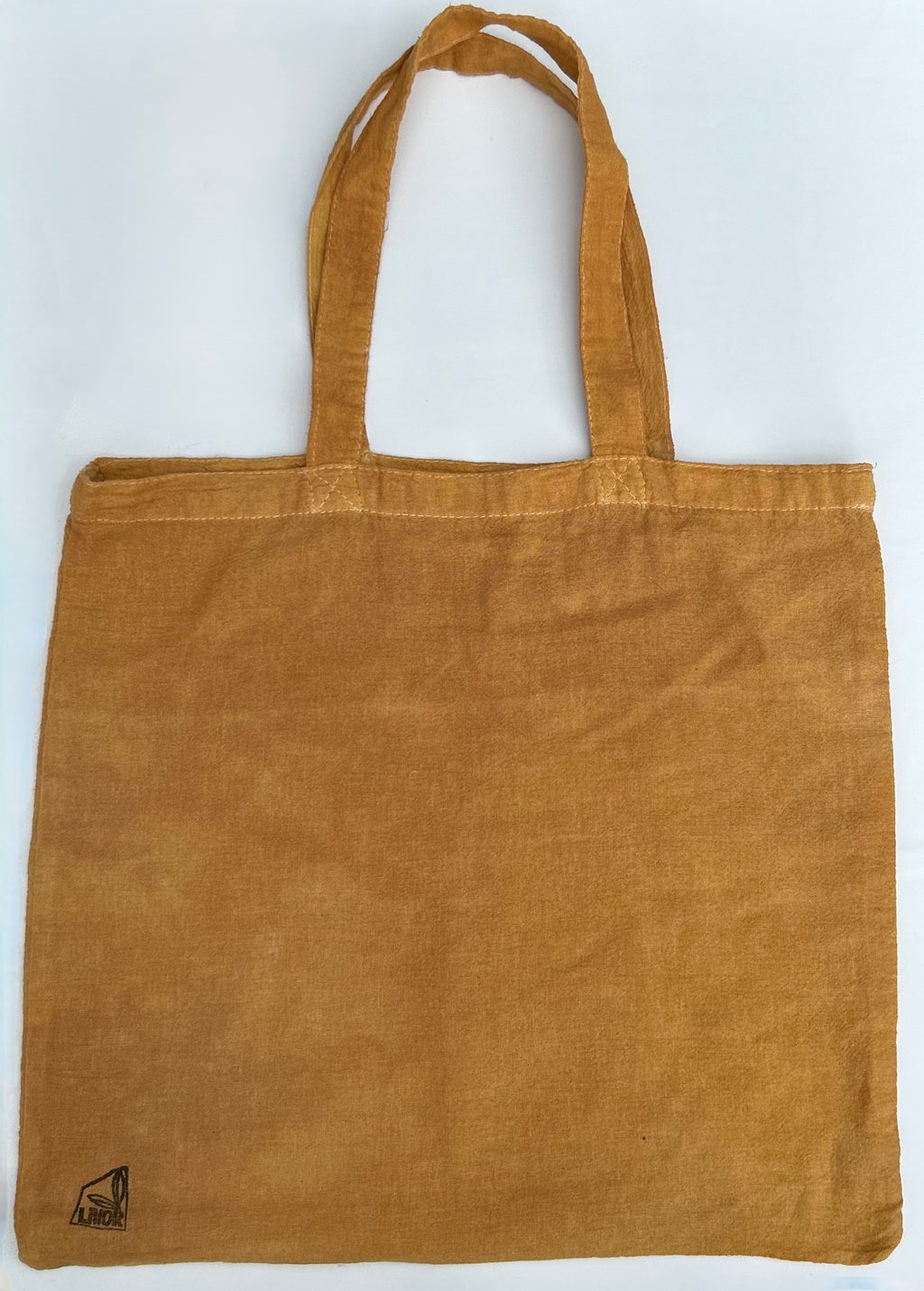 Cotton Tote Bag in Golden Yellow
