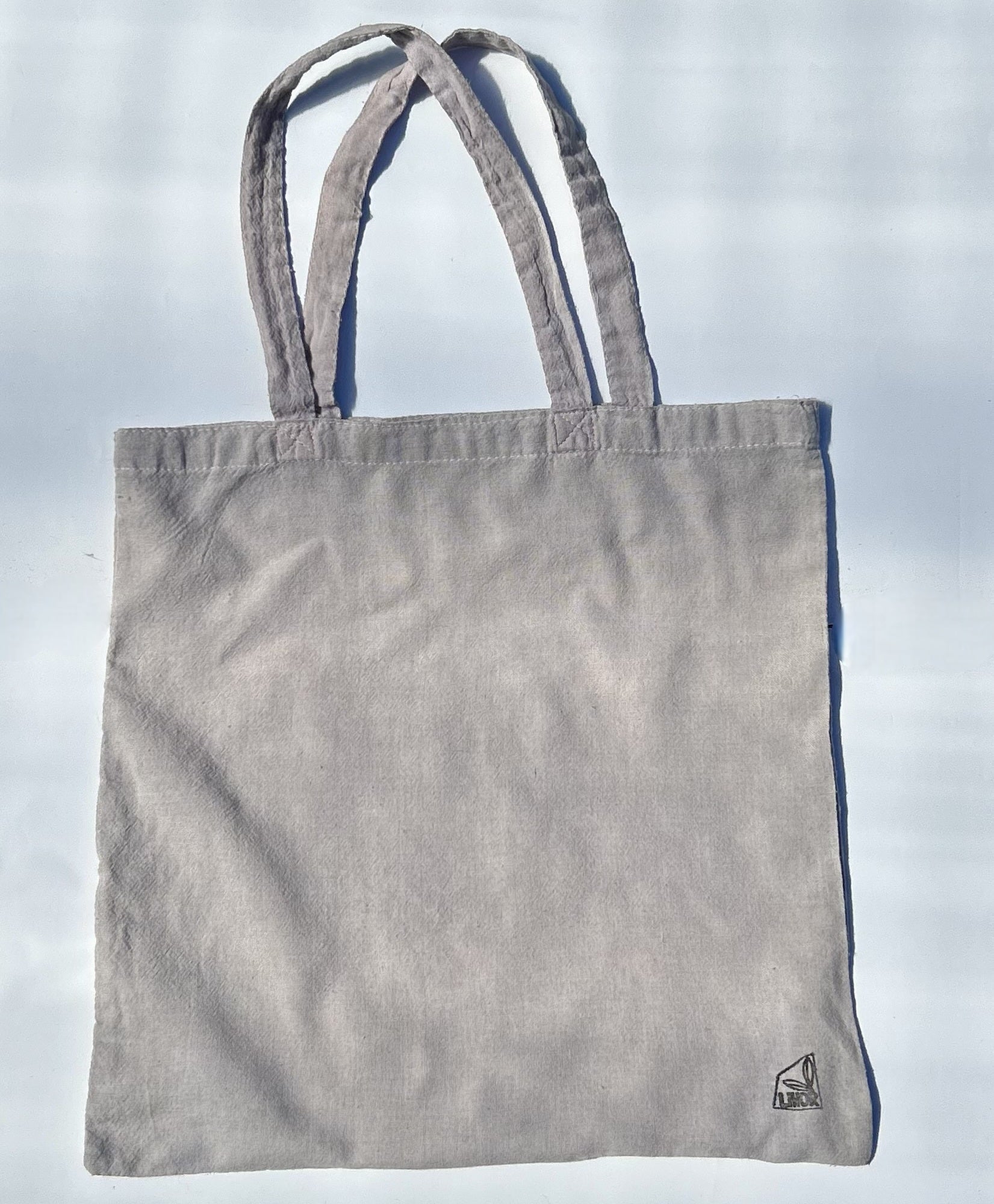 Cotton Tote Bag in Lilac Pink