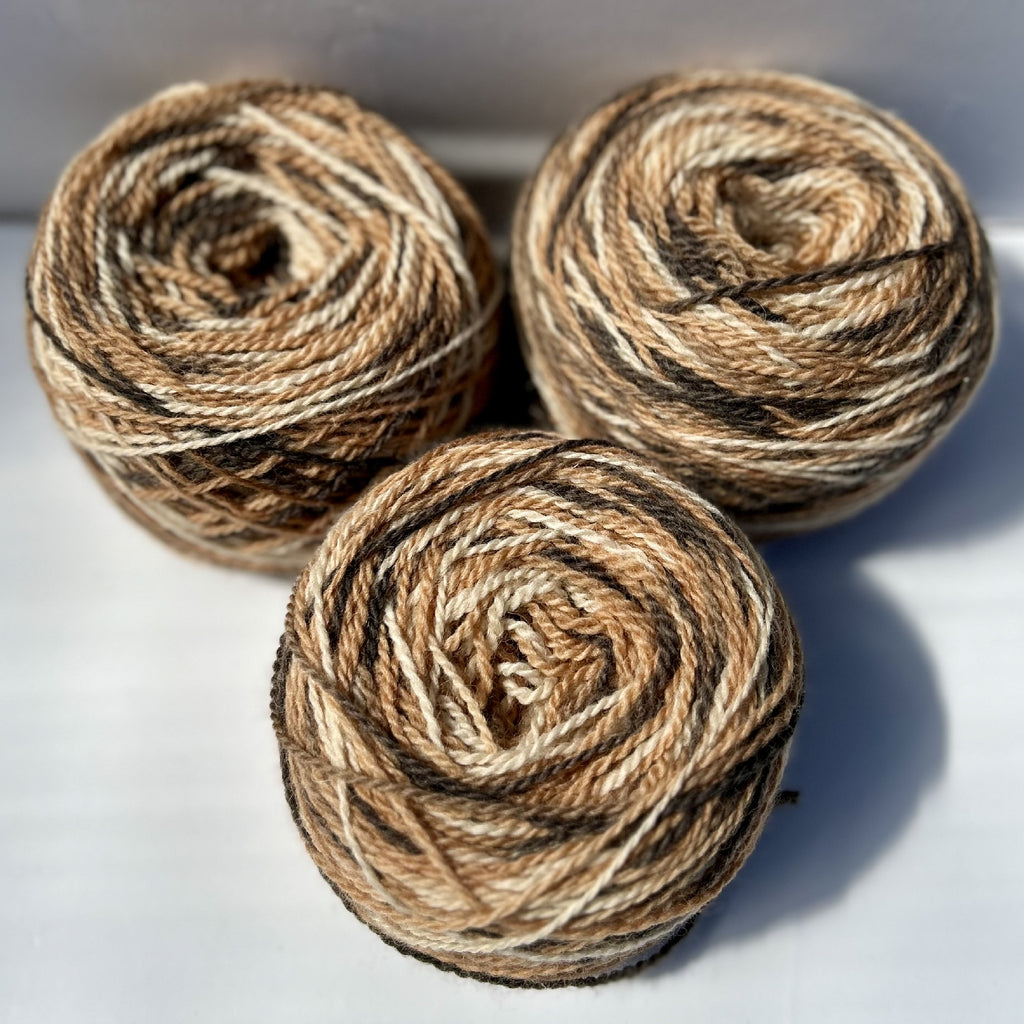 DK Fully Traceable British Wool in Clay Pink Ombre