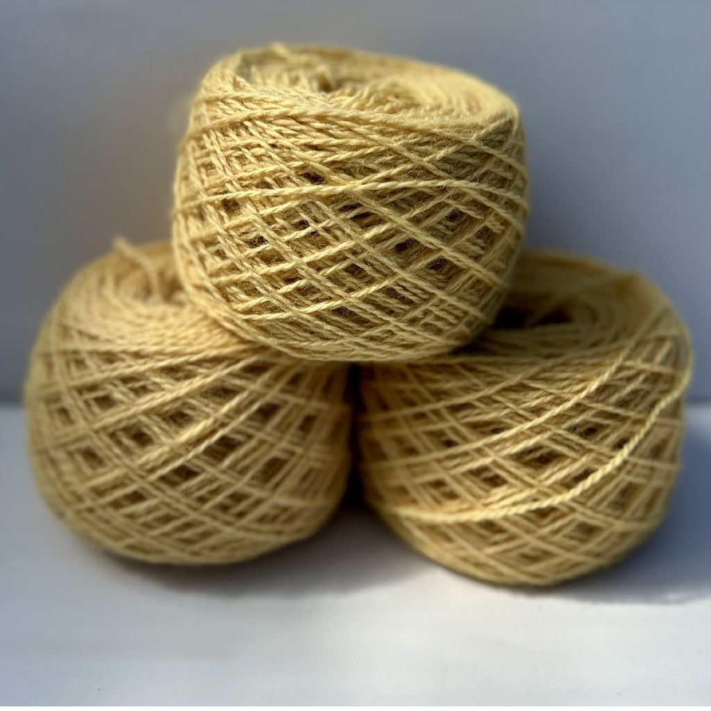 DK Fully Traceable British Wool in Butter Yellow