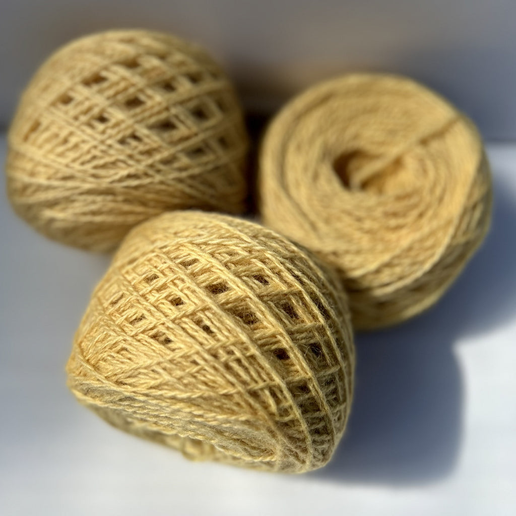 DK Fully Traceable British Wool in Butter Yellow