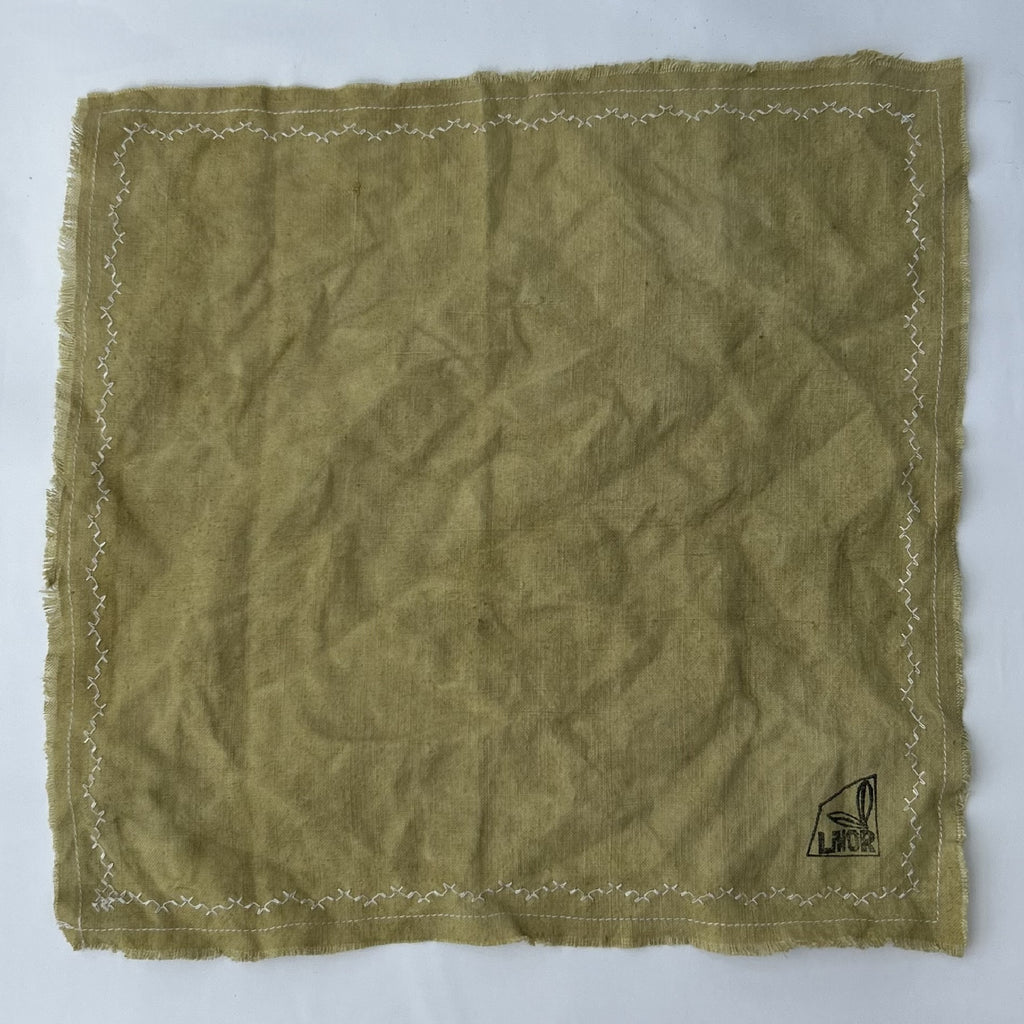 Handmade Linen Napkins (Set of 4) in Pale Green