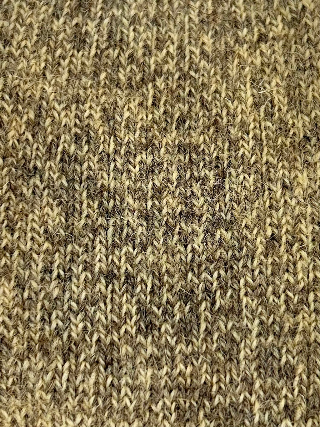 British Wool Socks in Harvest Yellow Twist