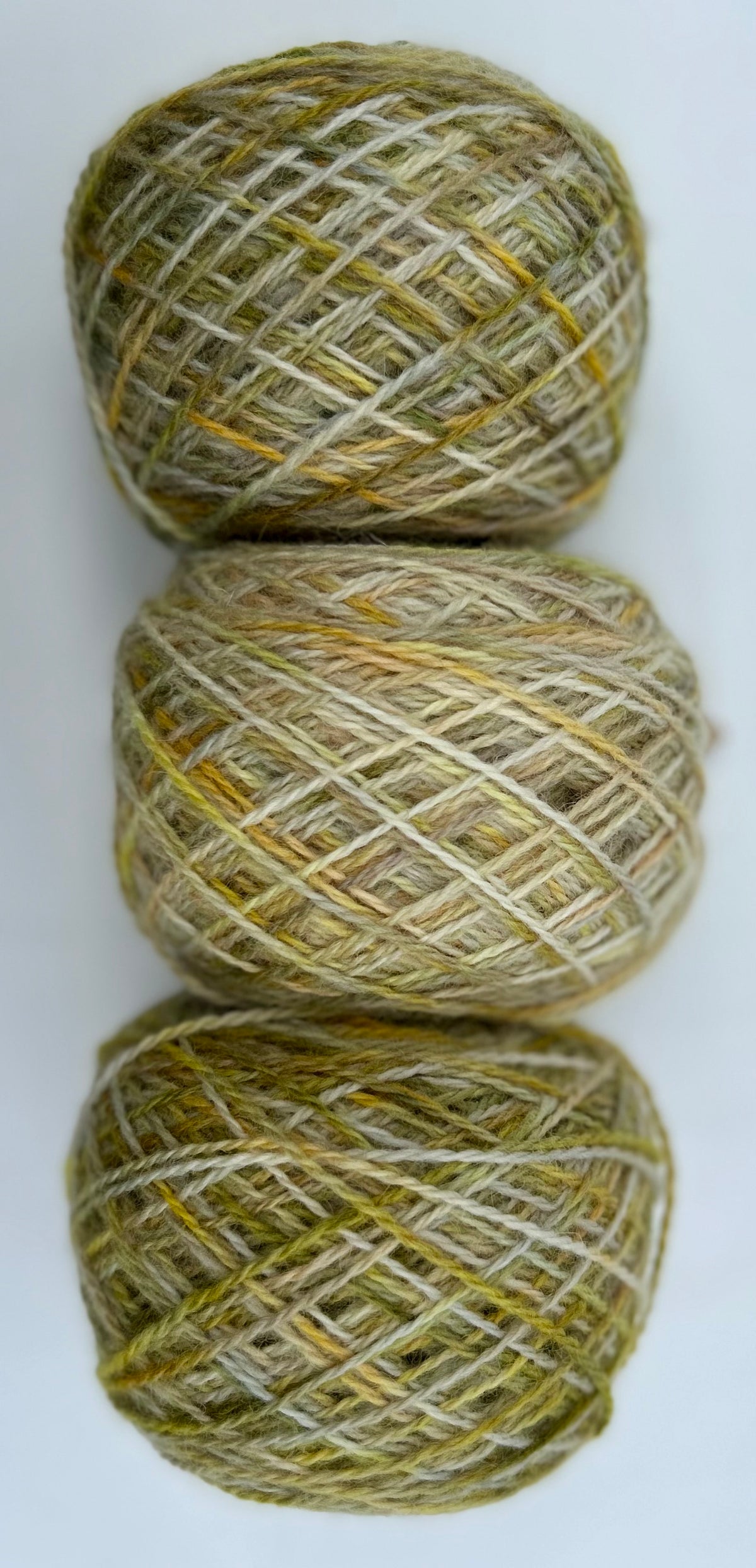 DK Fully Traceable British Wool in Yellow / Green