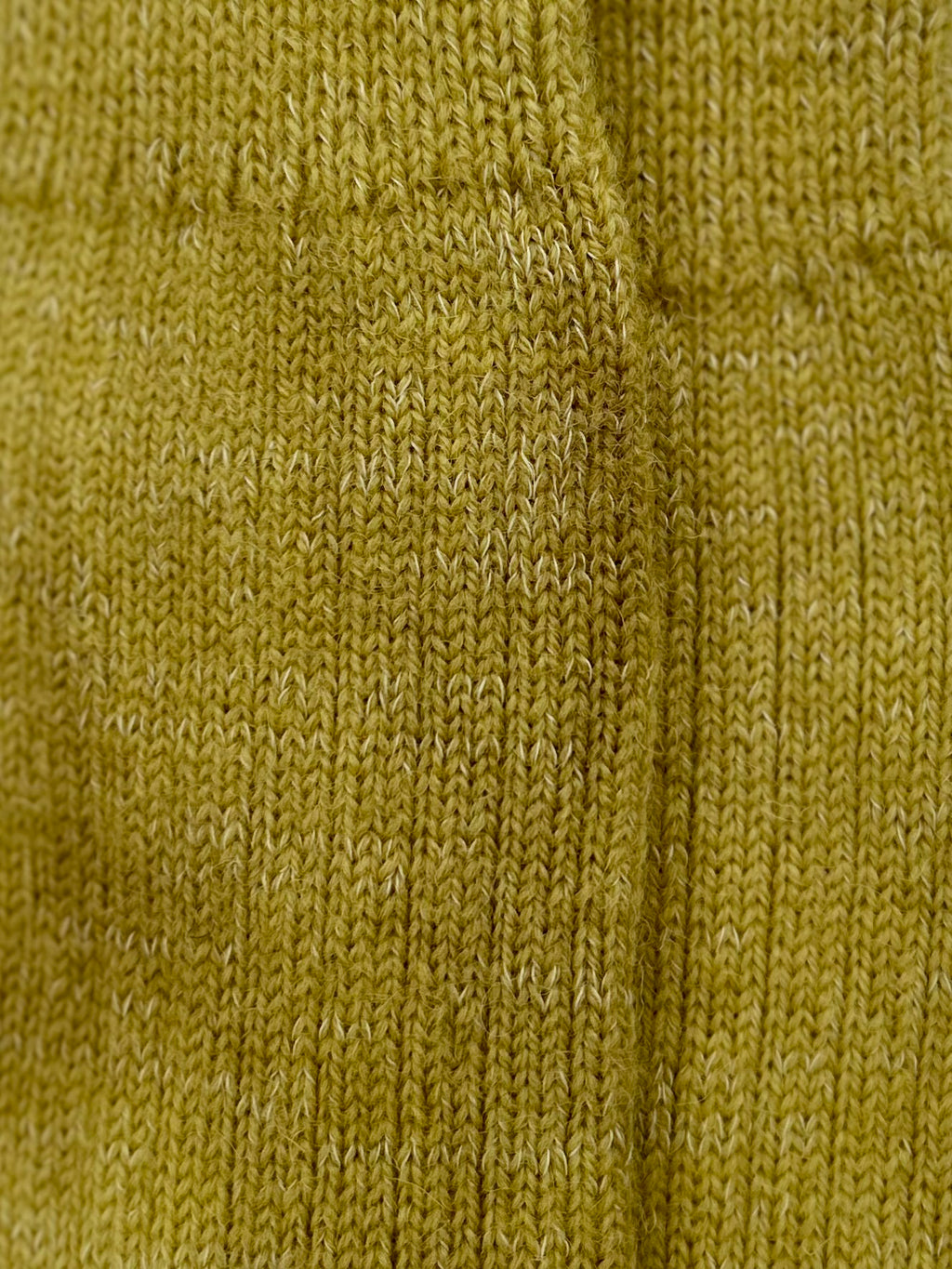 British Wool Socks in Yellow / Green