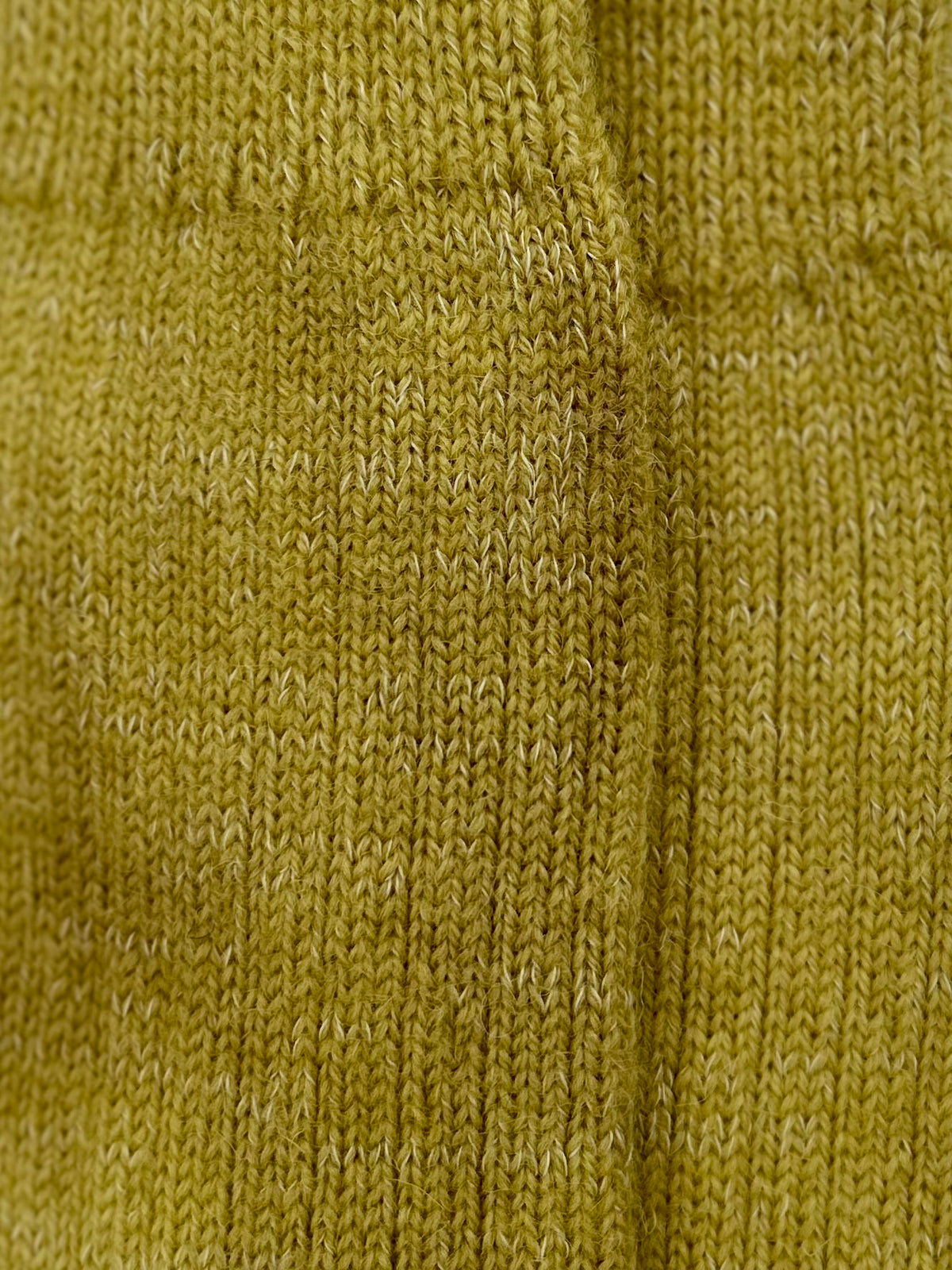 British Wool Socks in Yellow / Green