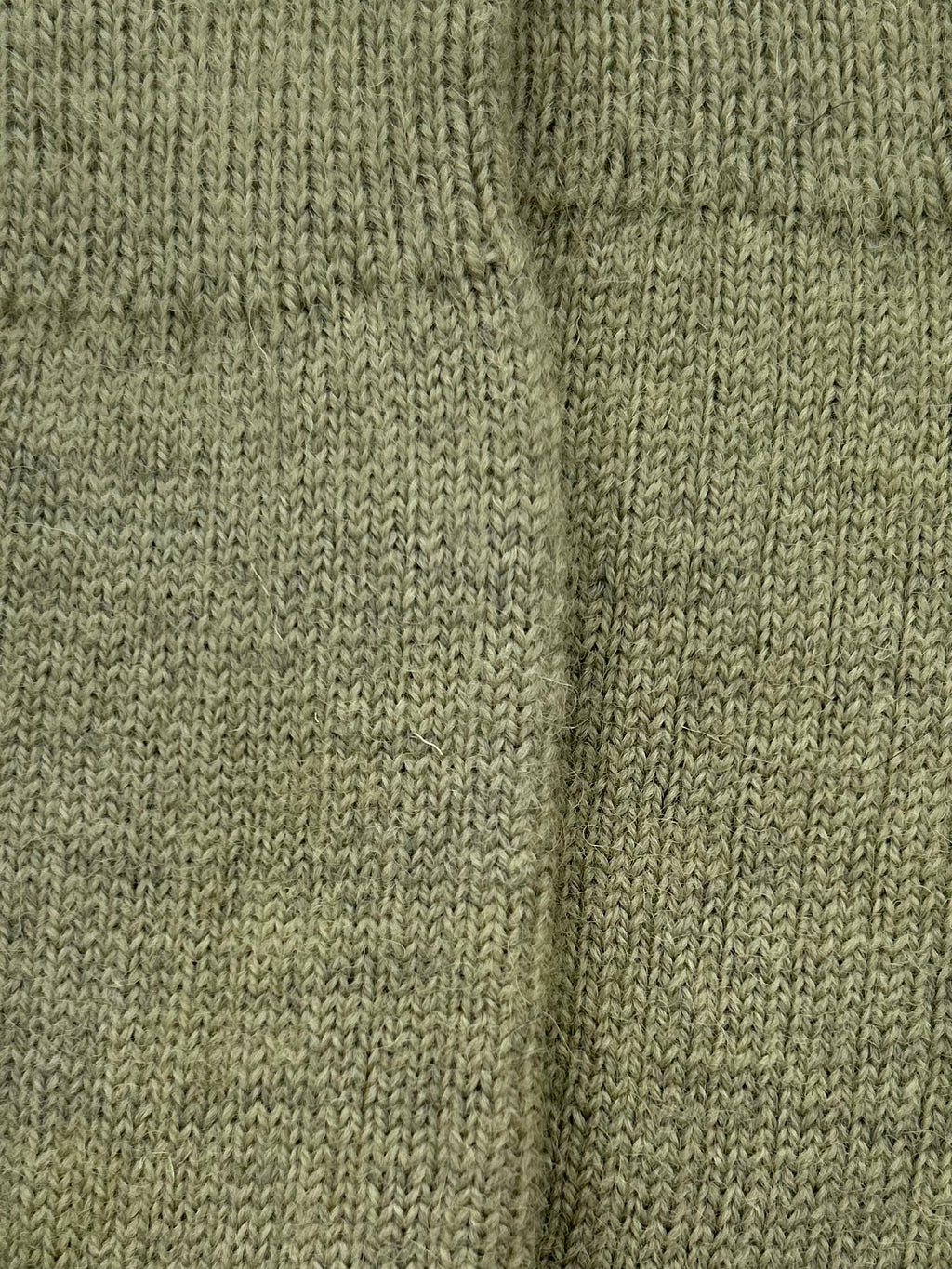 British Wool Socks in Green / Grey