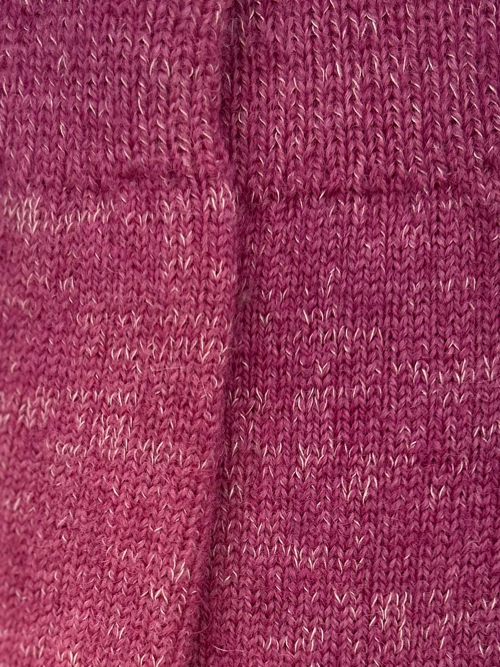 British Wool Socks in Magenta