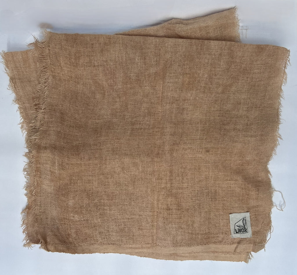 Linen Gauze Scarf in Blush Pink
