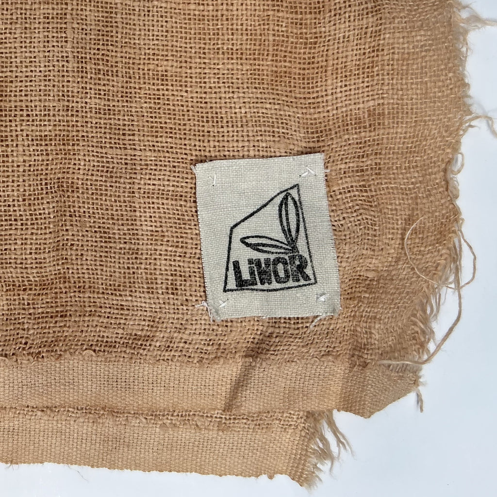 Linen Gauze Scarf in Blush Pink
