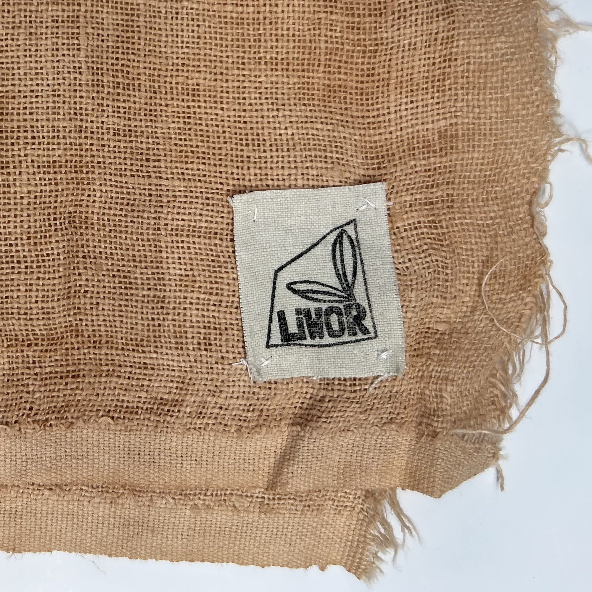 Linen Gauze Scarf in Blush Pink