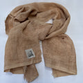 Linen Gauze Scarf in Blush Pink