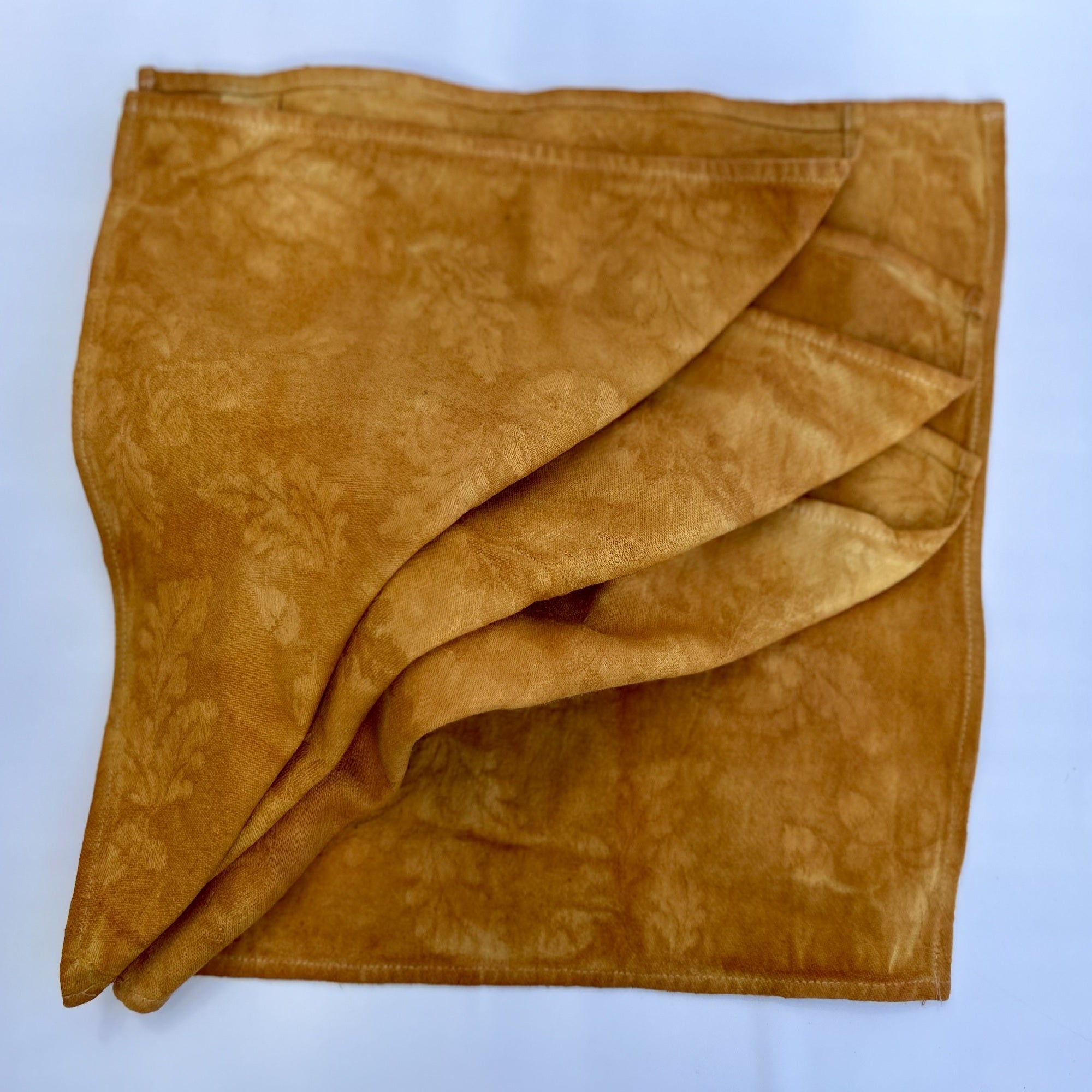 Linen Cotton Jacquard Vintage Napkins (Set of 4) in Golden Yellow