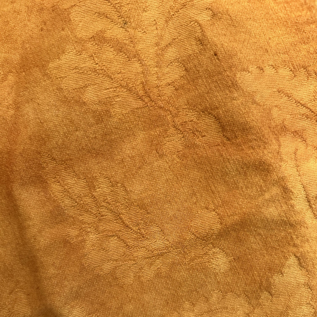Linen Cotton Jacquard Vintage Napkins (Set of 4) in Golden Yellow