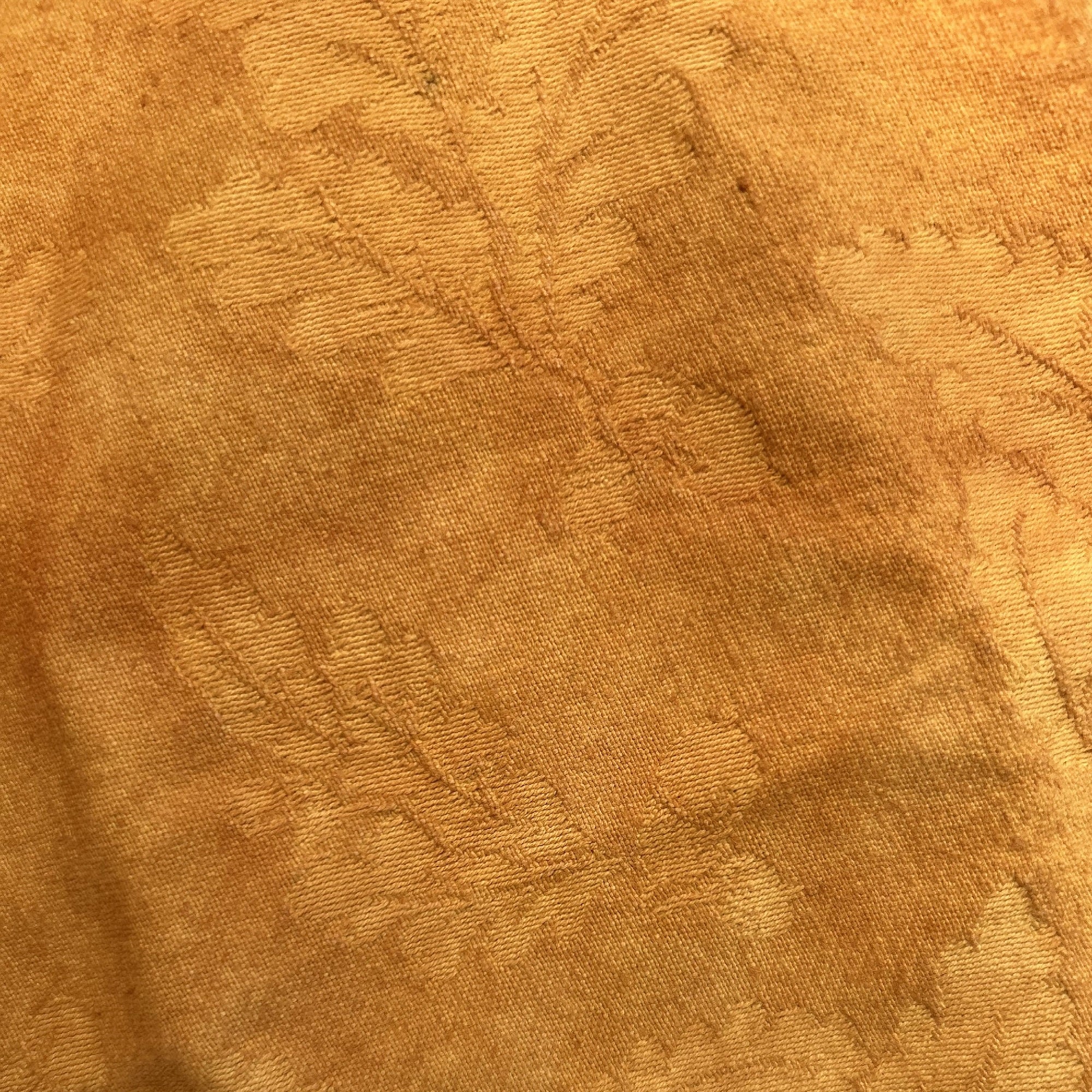 Linen Cotton Jacquard Vintage Napkins (Set of 4) in Golden Yellow