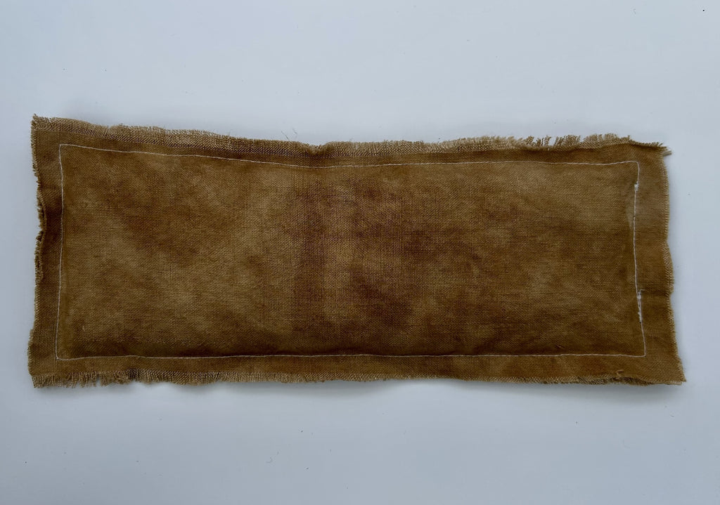 Linen Lavender Eye Pillow in Toffee