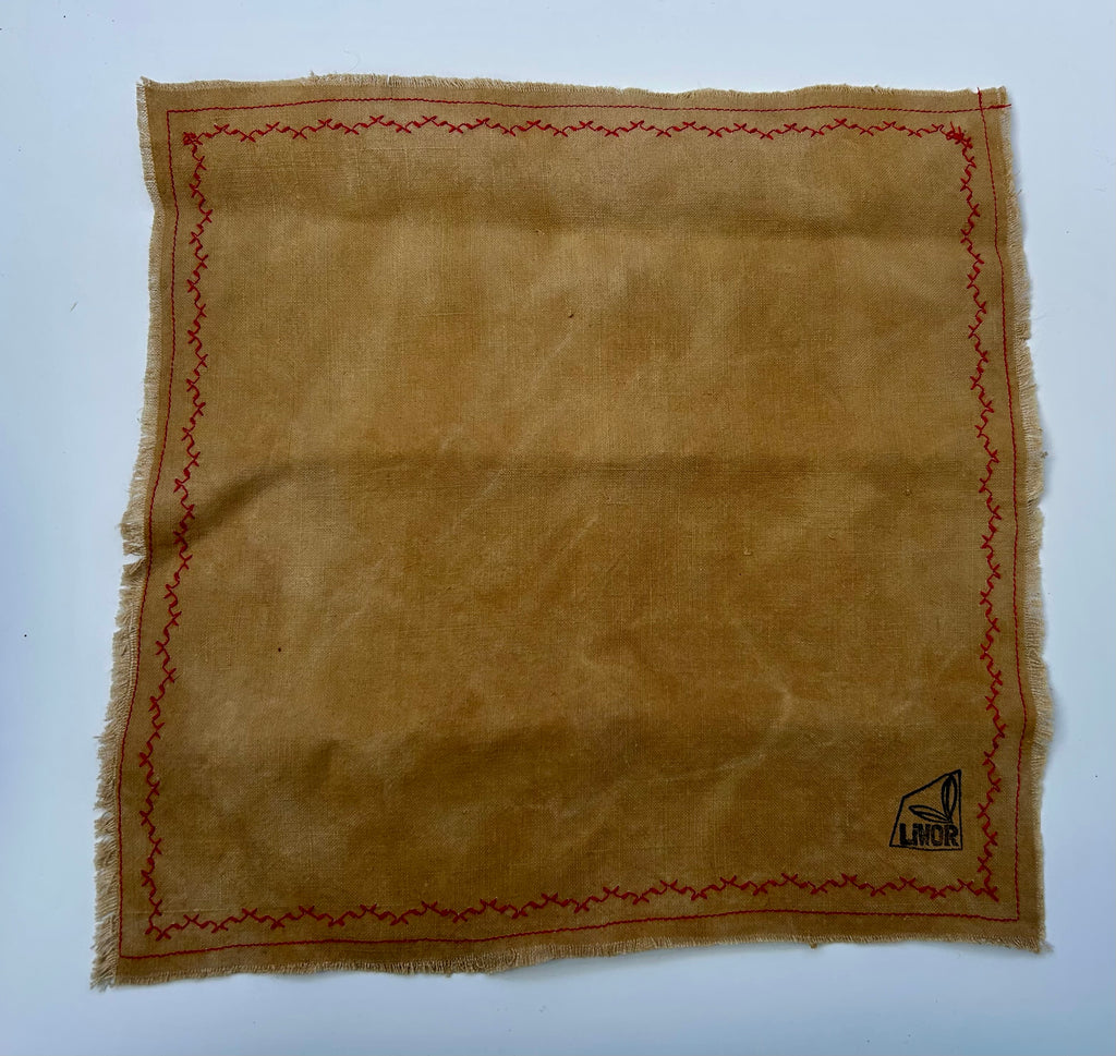 Handmade Linen Napkins (Set of 4) in Warm Beige