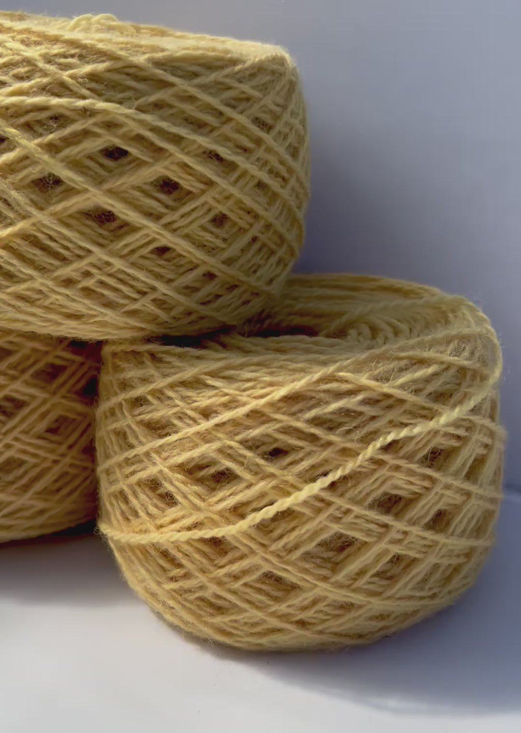 DK Fully Traceable British Wool in Butter Yellow